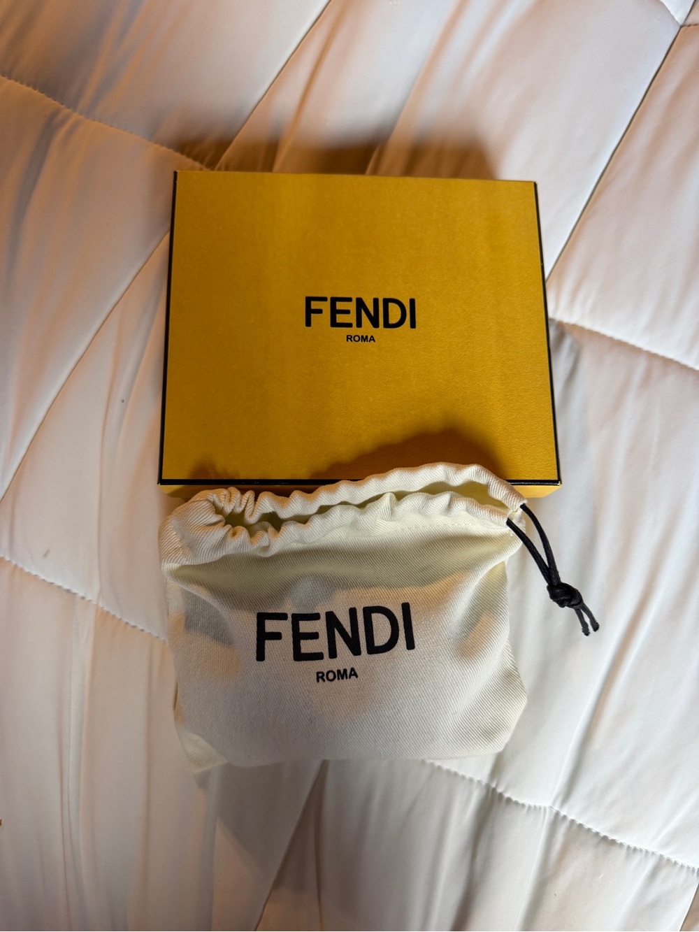 Authentic Fendi Micro Baguette Card/ Key Holder Charm - Picture 7 of 11